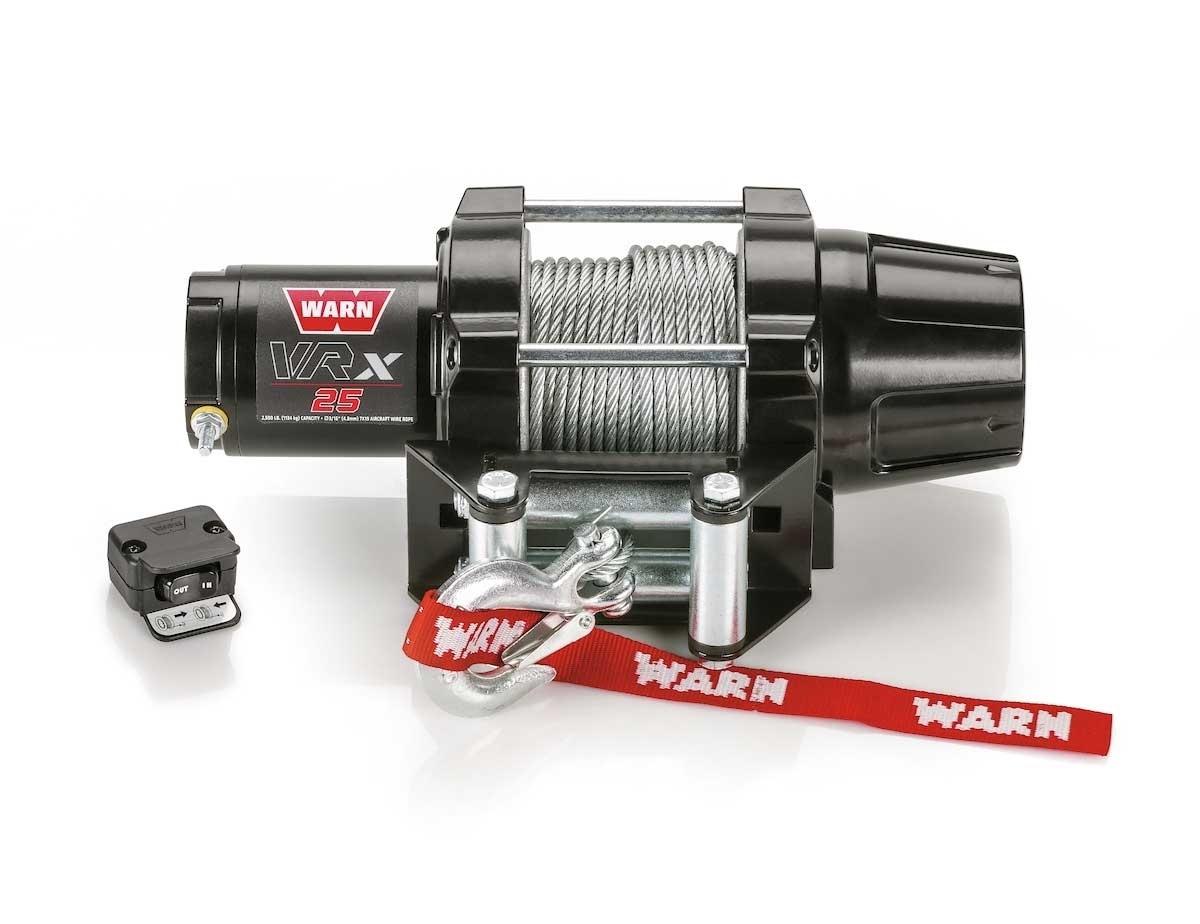 WINCH WINCHE modelo VRX 25 POWERSPORTS PIOLA ACERO 