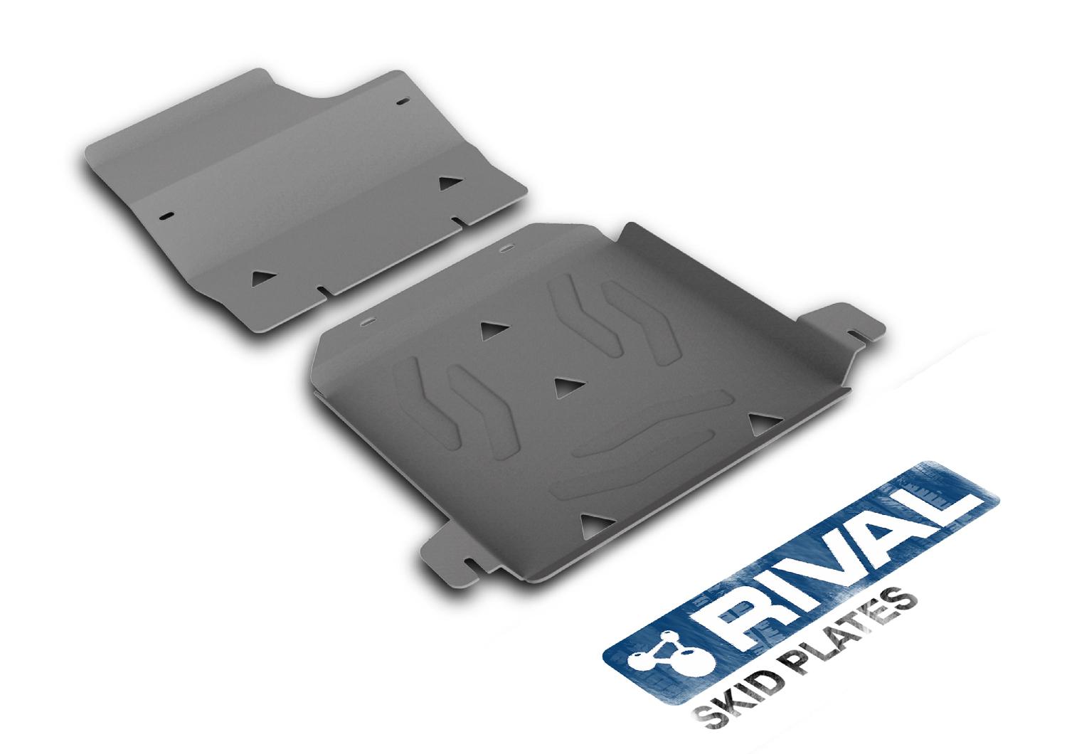 SKID PLATES DE ALUMINIO PARA LANDROVER DEFENDER 110 (2 PLACAS)