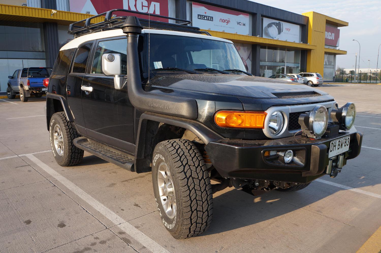 SNORKEL MARCA IRONMAN - PARA  TOYOTA FJ  CRUISER 2006+