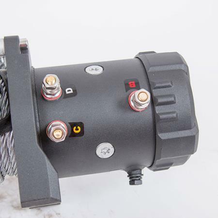 Miniatura WINCH SMITTYBILT, modelo XRC, de 9,500Lbs - CON CABLE DE ACERO A PRUEBA DE AGUA Y POLVO