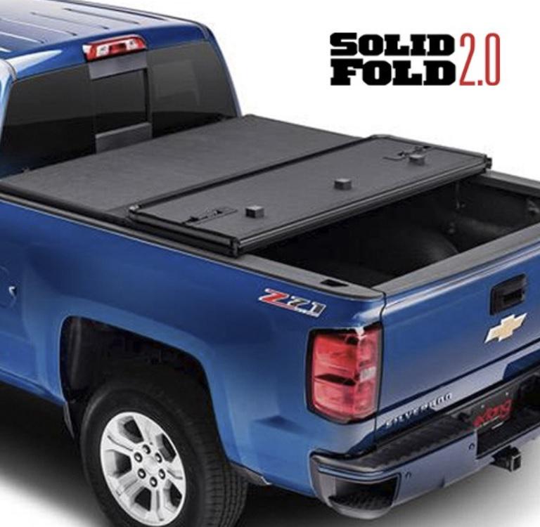 TAPA RIGIDA PLEGABLE SOLID FOLD - CHEVROLET SILVERADO 2012 - 2019