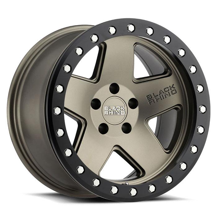 LLANTA  BLACK RHINO CRAWLER BEADLOCK MATTE BRONCE 17X8.5 6X139.7/ OFFSET 00