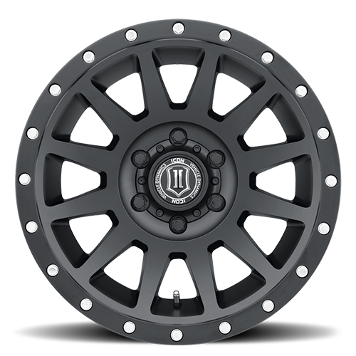 Miniatura ICON ALLOYS WHEELS modelo COMPRESSION SATIN BLACK 20x10 6x135