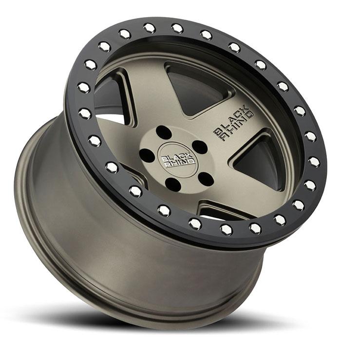 LLANTA  BLACK RHINO CRAWLER BEADLOCK MATTE BRONCE 17X8.5 6X139.7/ OFFSET 00