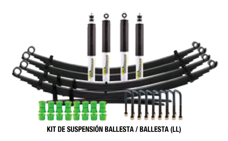 SUSPENSION IRONMAN 4X4 FOAMCELL, TOYOTA LANDCRUISER SERIE 75