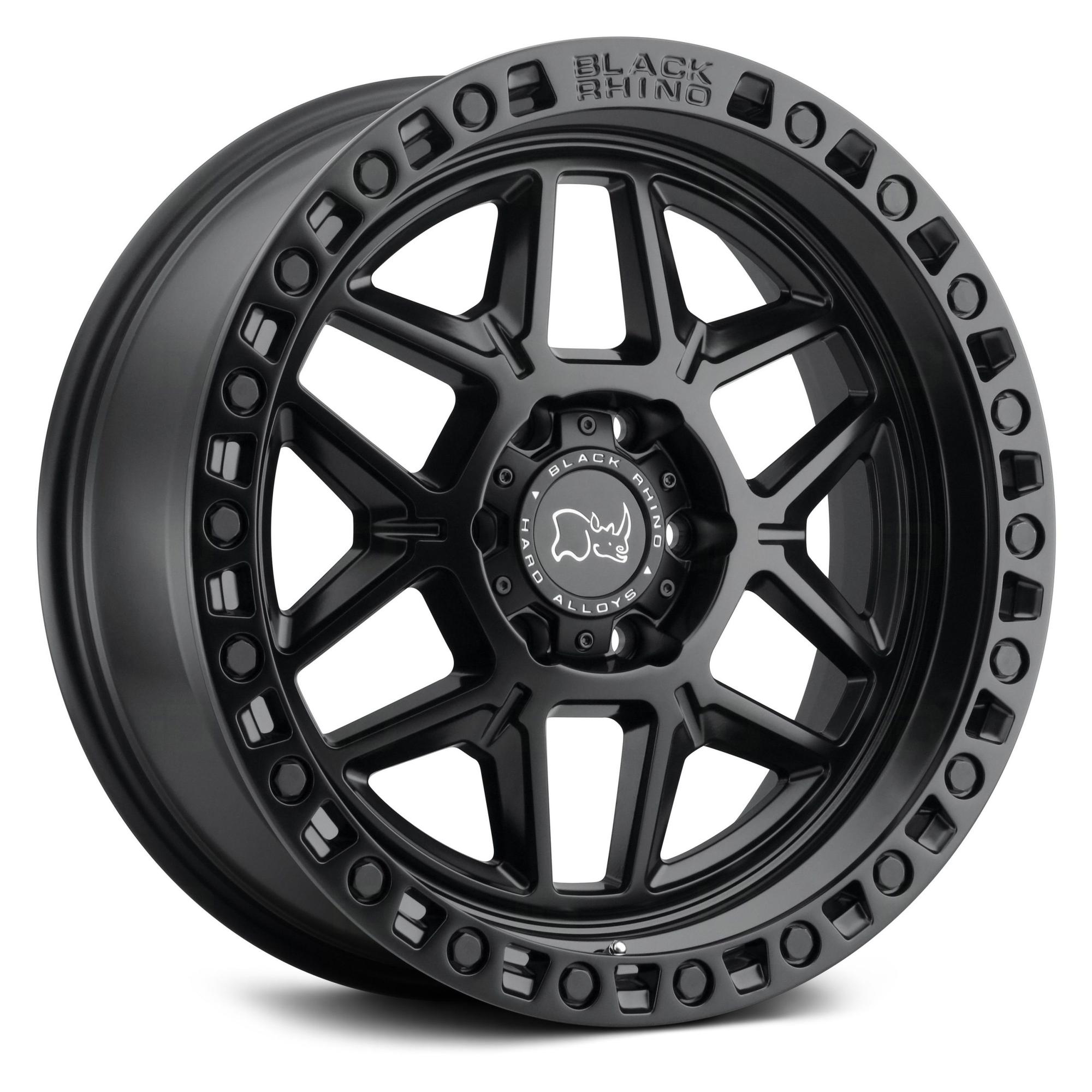 LLANTA BLACK RHINO MODELO KELSO MATTE BLACK W/BLACK BOL 17X9,0 6X139.7/-12 