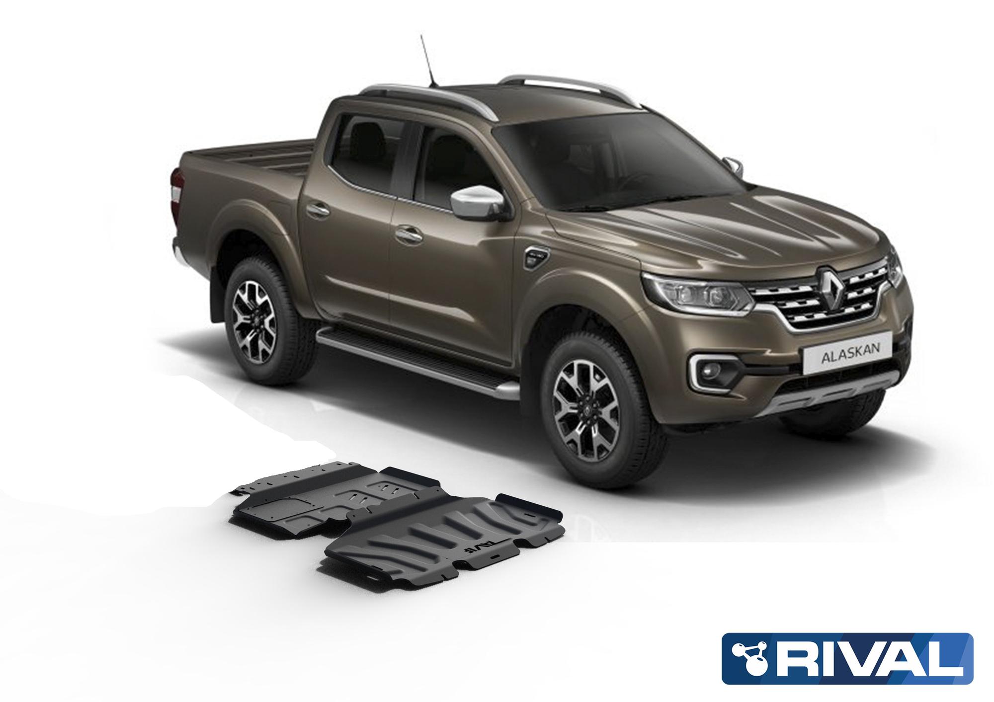 SKID PLATE NISSAN NP300/ RENAULT ALASKAN/ MB X CLASS // MOTOR Y RADIADOR