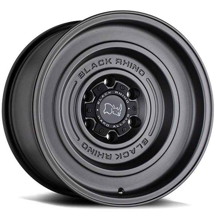 BLACK RHINO SOLID MATTE GUN BLACK 17X9.5 6X139.7 Offset -12 