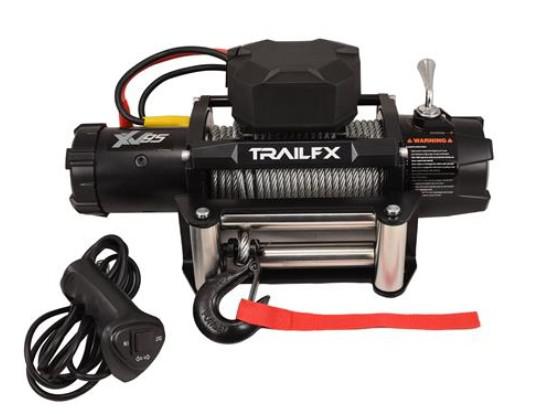 WINCH TRAILFX WXV95B DE 9500 LIBRAS CON CABLE DE ACERO 