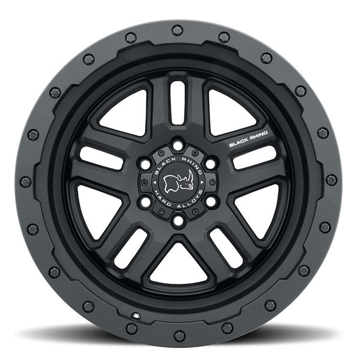 BLACK RHINO BARSTOW MATTE BLACK 20x9.5 6X135 Offset +12 