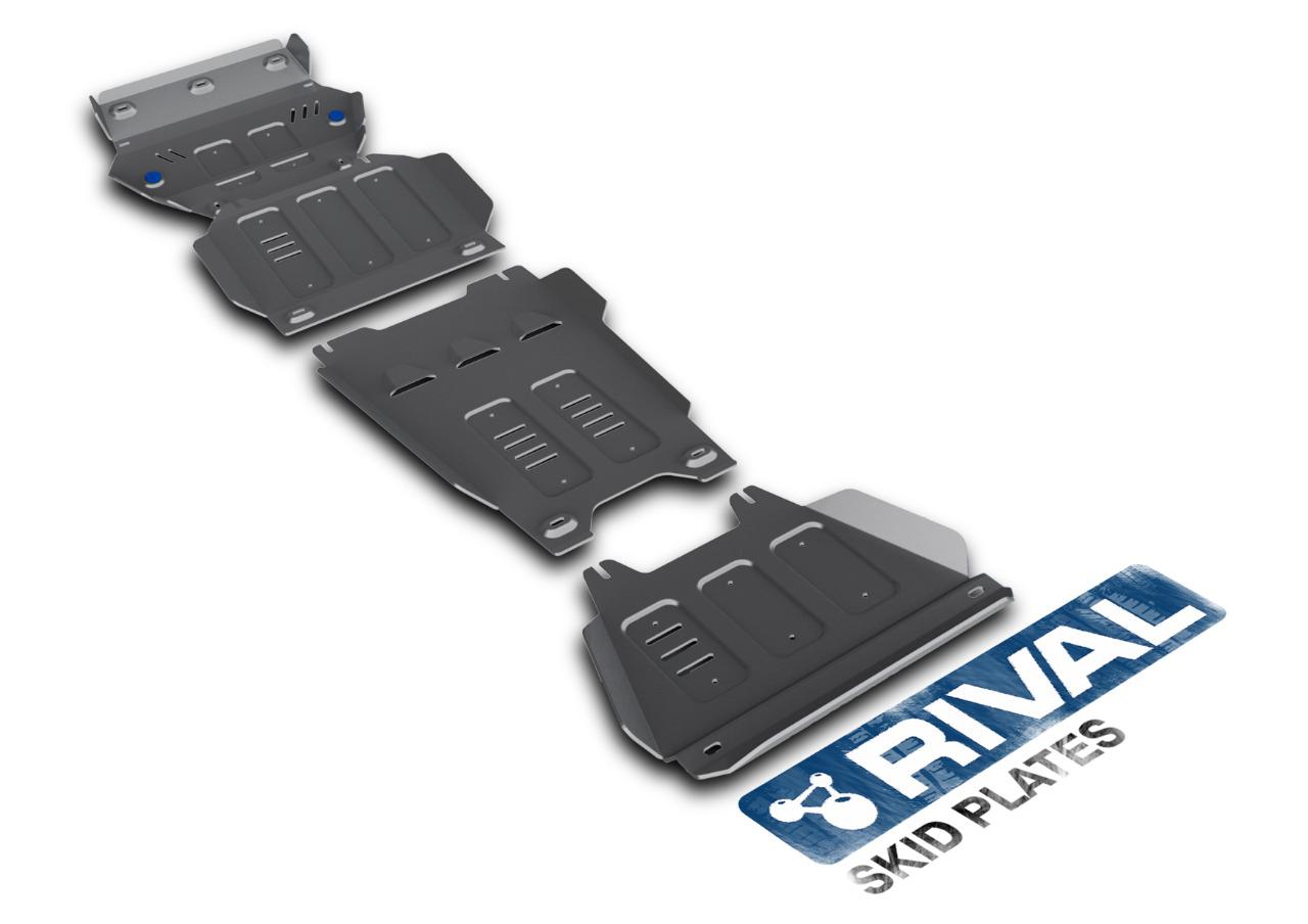 Miniatura PACK DE SKID PLATES PARA CHEVROLET D-MAX 2015+ (4 PLACAS DE ACERO)