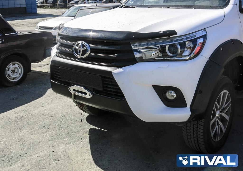 BASE DE WINCHE MARCA RIVAL - PARA TOYOTA HILUX REVO 2016+