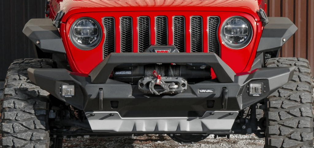 Miniatura BUMPER DELANTERO DE ALUMINIO MARCA RIVAL - PARA JEEP JK / JL / GLADIATOR -