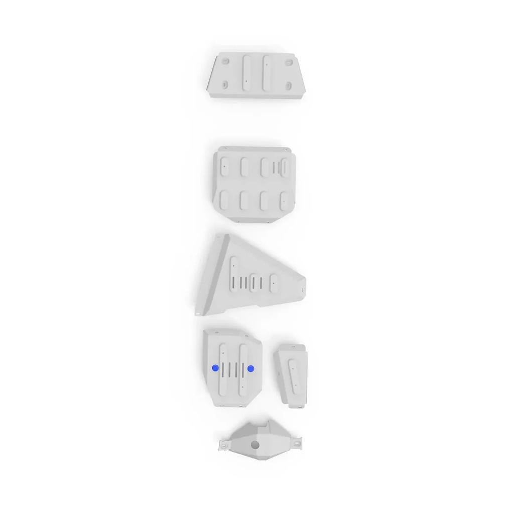 PACK DE SKID PLATE (5 PLACAS DE ALUMINIO)