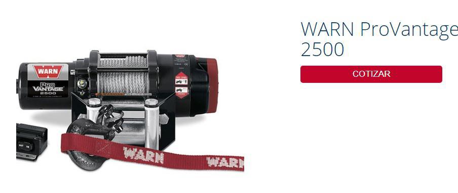 Winch Warn Provantage 2500