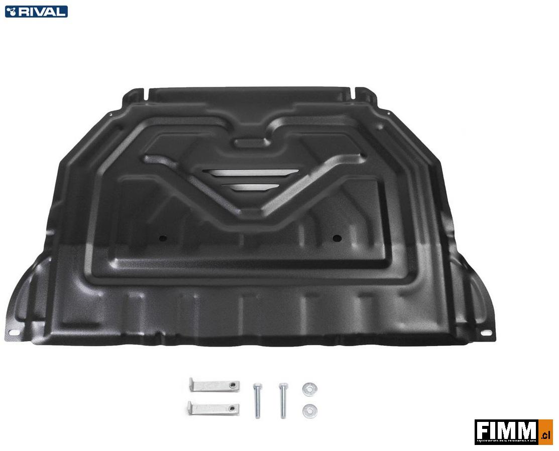 SKID PLATE MARCA RIVAL ACERO MITSUBISHI OUTLANDER (2012-2020)