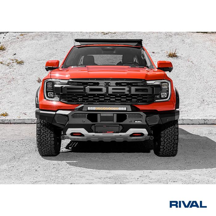 BUMPER DE ALUMINIO DELANTERO MARCA RIVAL - PARA FORD RANGER RAPTOR 2024+ -