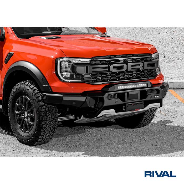 BUMPER DE ALUMINIO DELANTERO MARCA RIVAL - PARA FORD RANGER RAPTOR 2024+ -