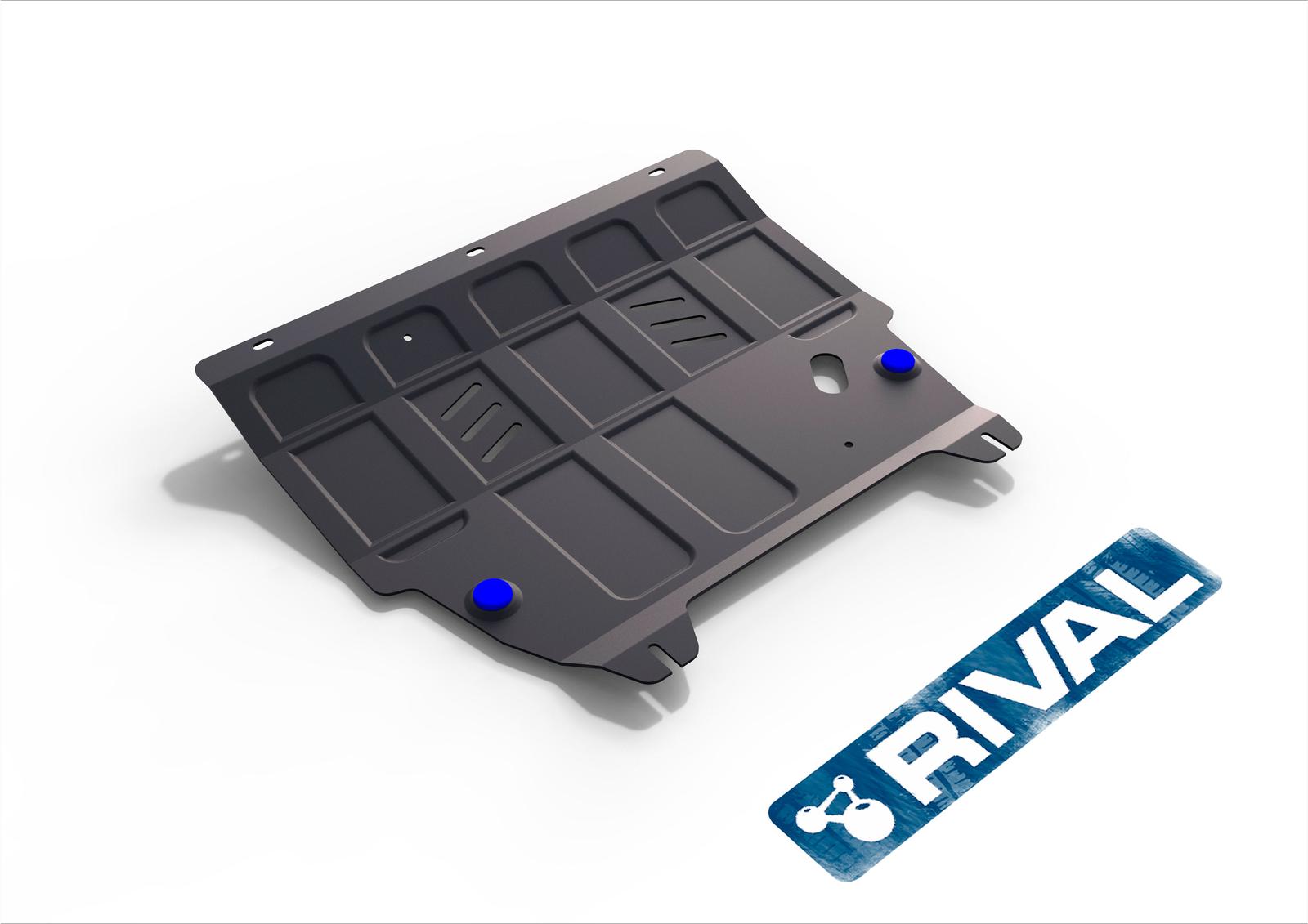 SKID PLATE MARCA RIVAL - PARA FORD ECOSPORT 2014+ (MOTOR Y CAJA DE CAMBIO)