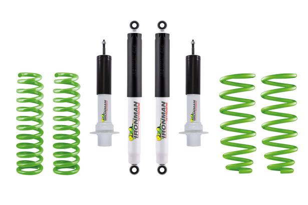 KIT DE SUSPENSION COMPLETA IRONMAN VERSION NITRO GAS - PARA JEEP CHEROKEE LIBERTY KJ  2001-2006