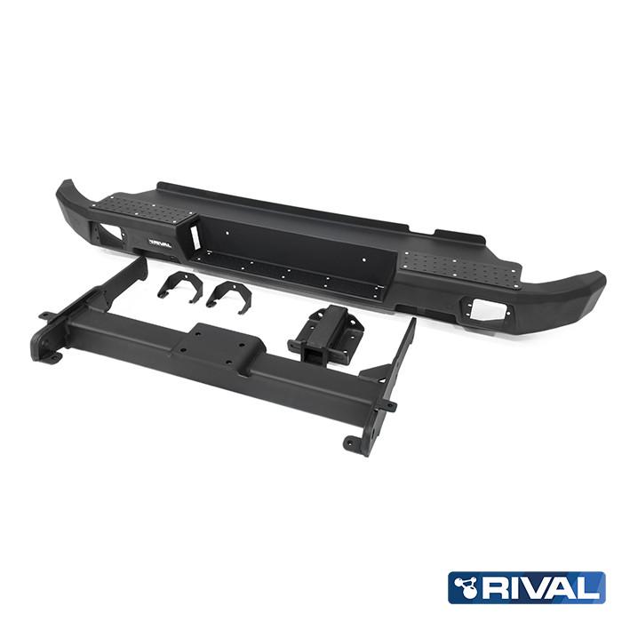 BUMPER TRASERO MARCA RIVAL - PARA VOLKSWAGEN AMAROK 2010+