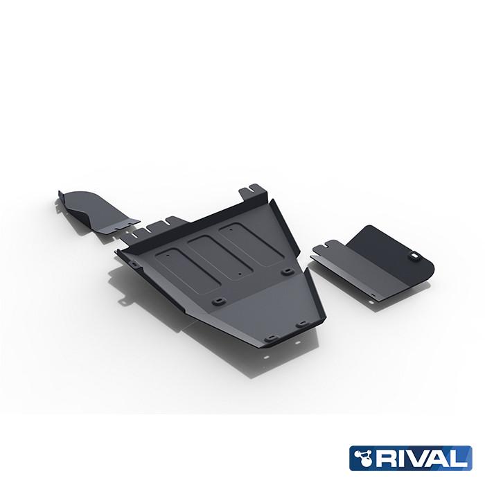 PACK DE SKID PLATE (3 PLACAS DE ACERO 3mm)