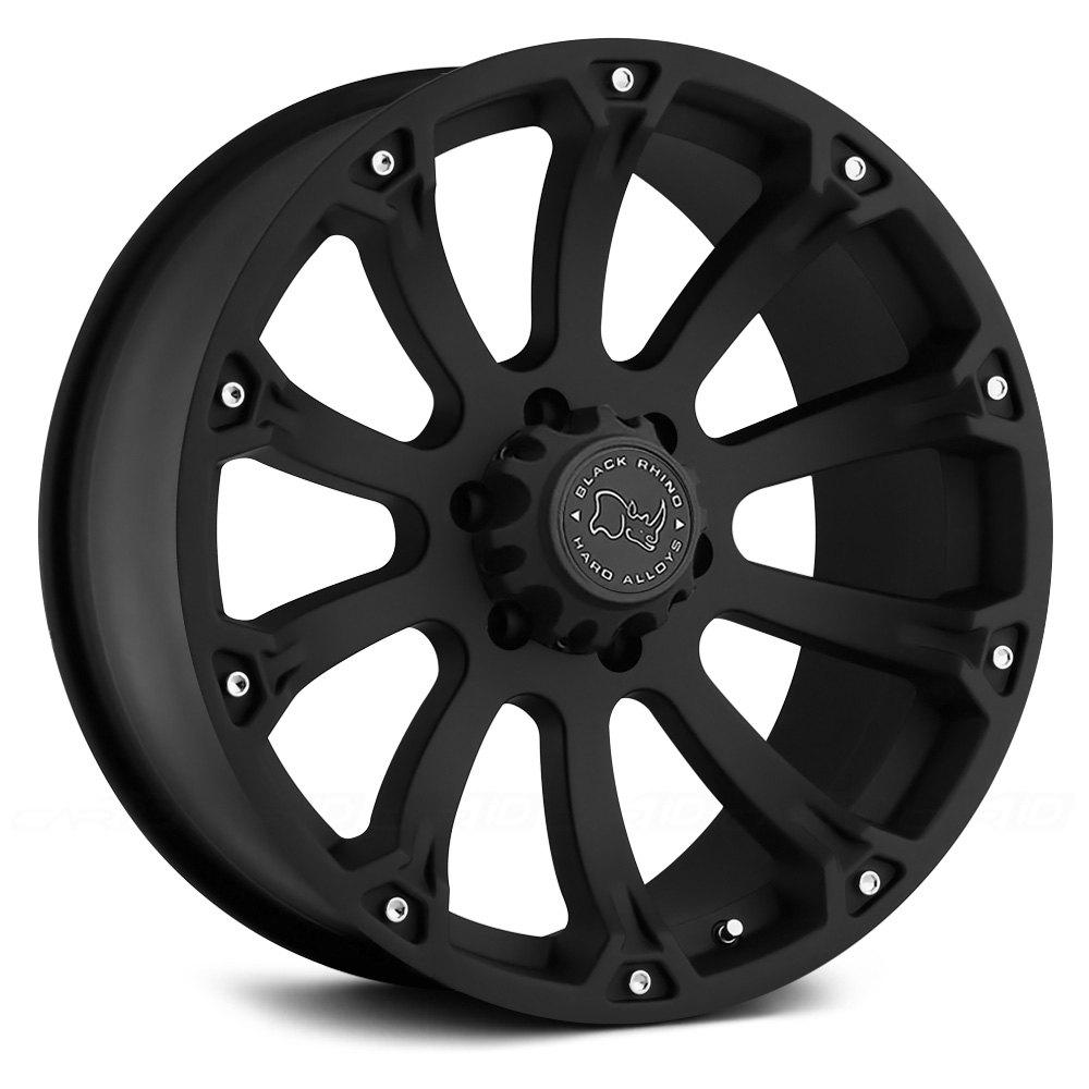 BLACK RHINO SIDEWINDER 18X9 6X139,7  MATTE BLACK  +12