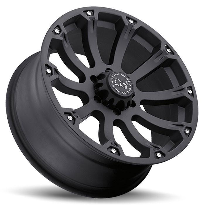 BLACK RHINO SIDEWINDER 18X9 6X139,7  MATTE BLACK  +12