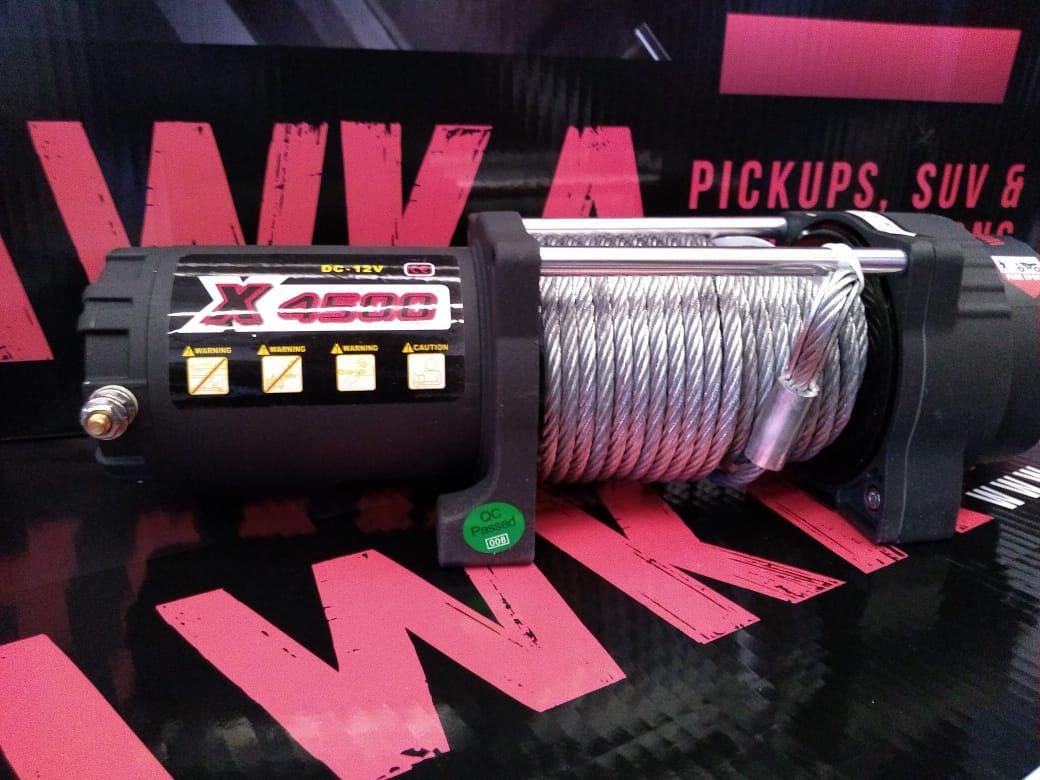 WINCH MARCA AWKA DE 4500 LBS (COMPATIBLES CON ATV/UTV)