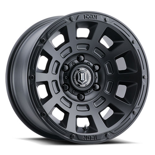 ICON ALLOYS WHEELS modelo THRUST / SATIN BLACK 17x8.5 6x135 