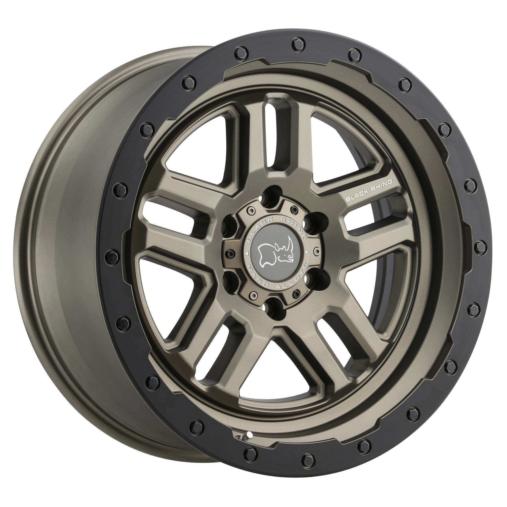 BLACK RHINO BARSTOW MATTE BRONCE W / MACHINE 17X8.0 5X120 offset 30