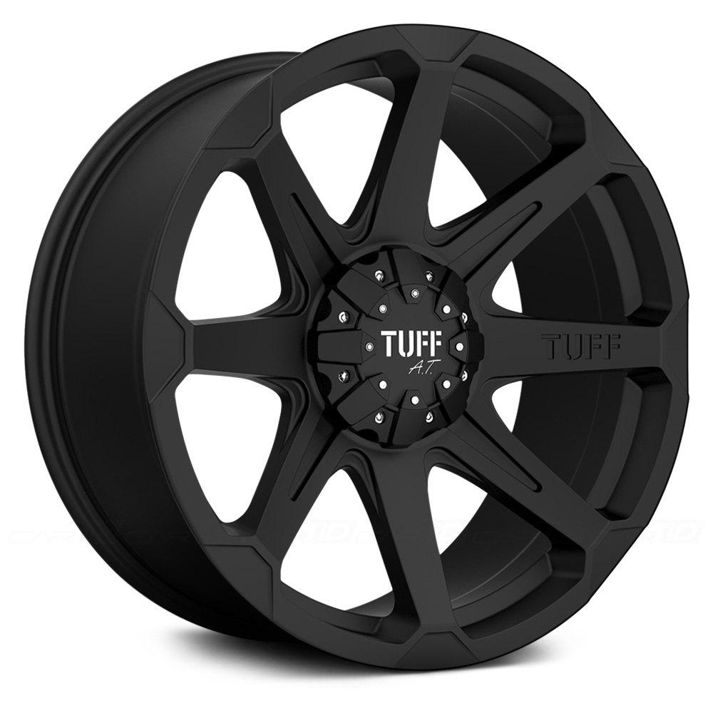 LLANTA TUFF modelo T05 FLAT BLACK 20X9.0 6X139,7 / 10
