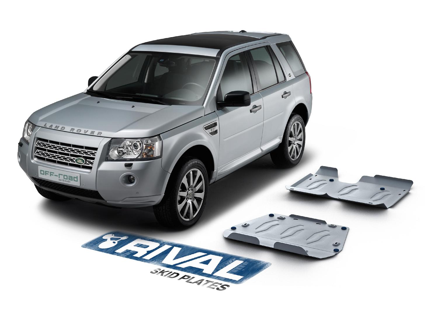 SKID PLATES DE ALUMINIO (2 PLACAS)