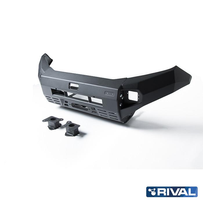 BUMPER DE ALUMINIO DELANTERO MARCA RIVAL - PARA NISSAN NP300 2016-2021