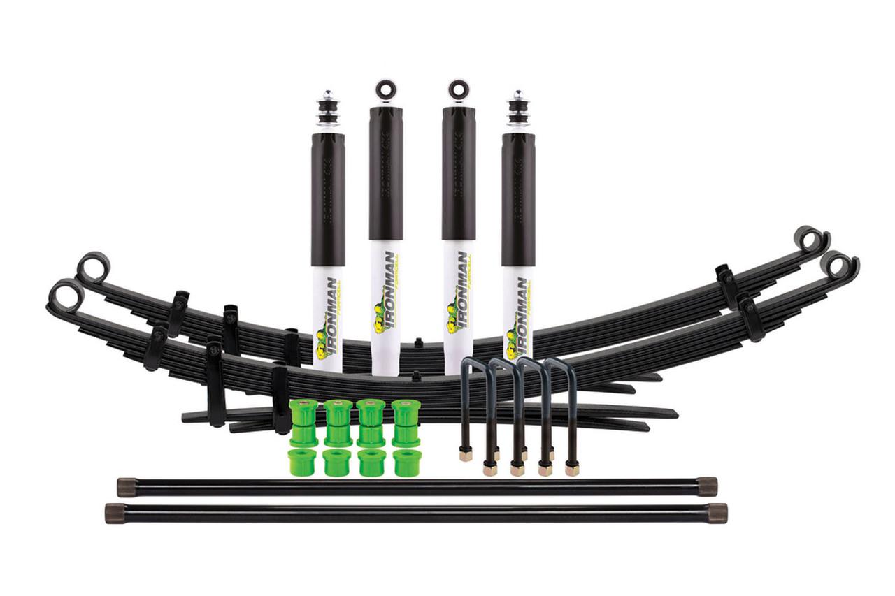 KIT DE SUSPENSION COMPLETA IRONMAN  VERSION NITRO GAS - PARA NISSAN TERRANO D22 1997+