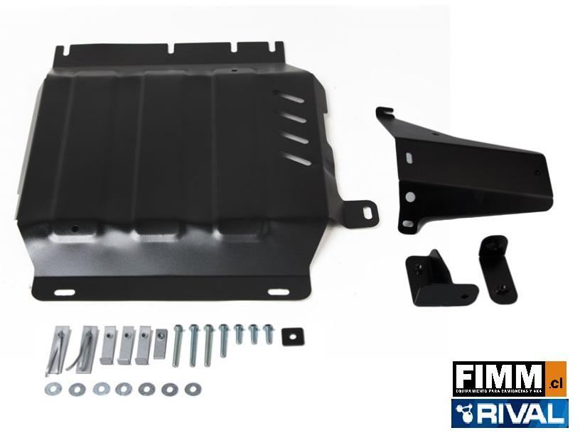 NISSAN PATHFINDER R50 SKID PLATE ACERO (3 PLACAS) 1996-2004