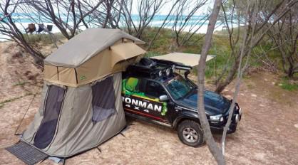 CARPA DE TECHO + ANEXO LATERAL MARCA IRONMAN 4X4