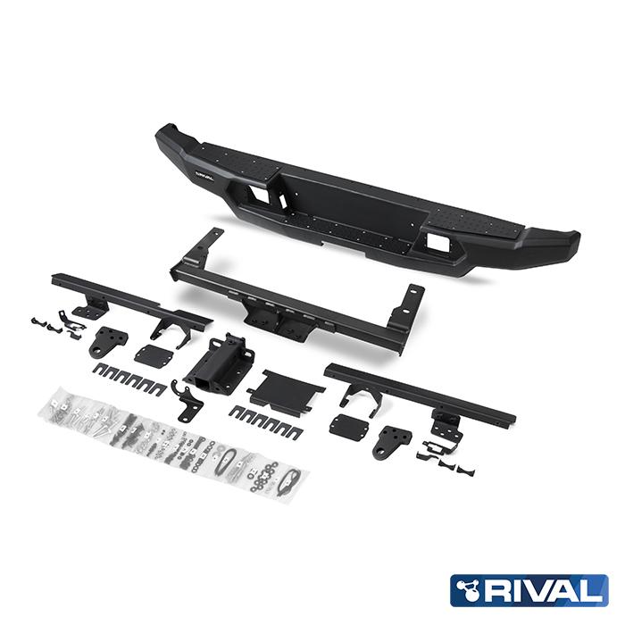 BUMPER TRASERO MARCA RIVAL - PARA FORD RANGER NEXT GEN 2024+