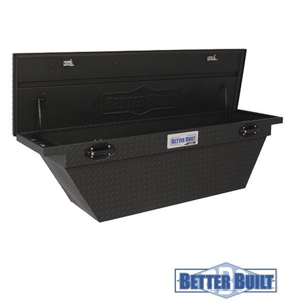 CAJA PICK UP ALUMINIO DIAMANTADO LIW PROFILE M - Negro Mate // TOYOTA HILUX REVO, NISSAN NP300