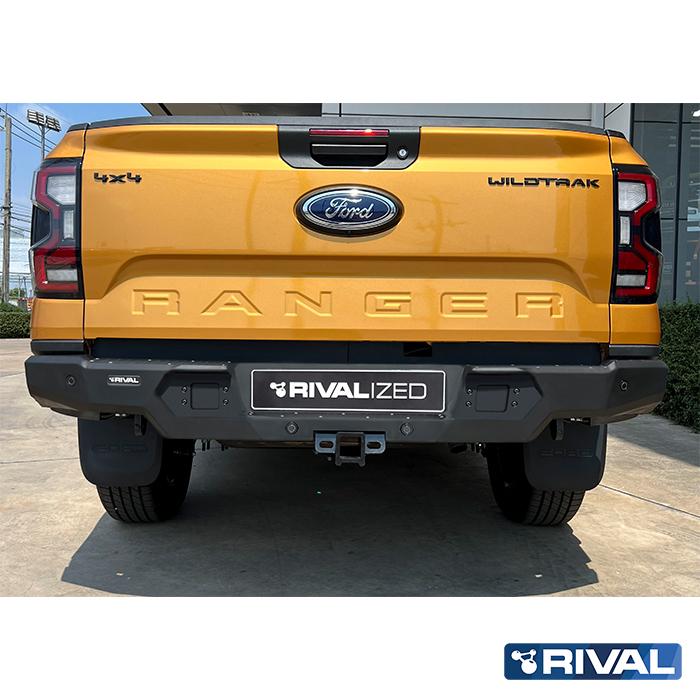 BUMPER TRASERO MARCA RIVAL - PARA FORD RANGER NEXT GEN 2024+ -