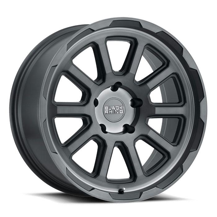 LLANTAS BLACK RHINO CHASE MATTE BLACK, 18X9.0 6X114.3 OFFSET 12