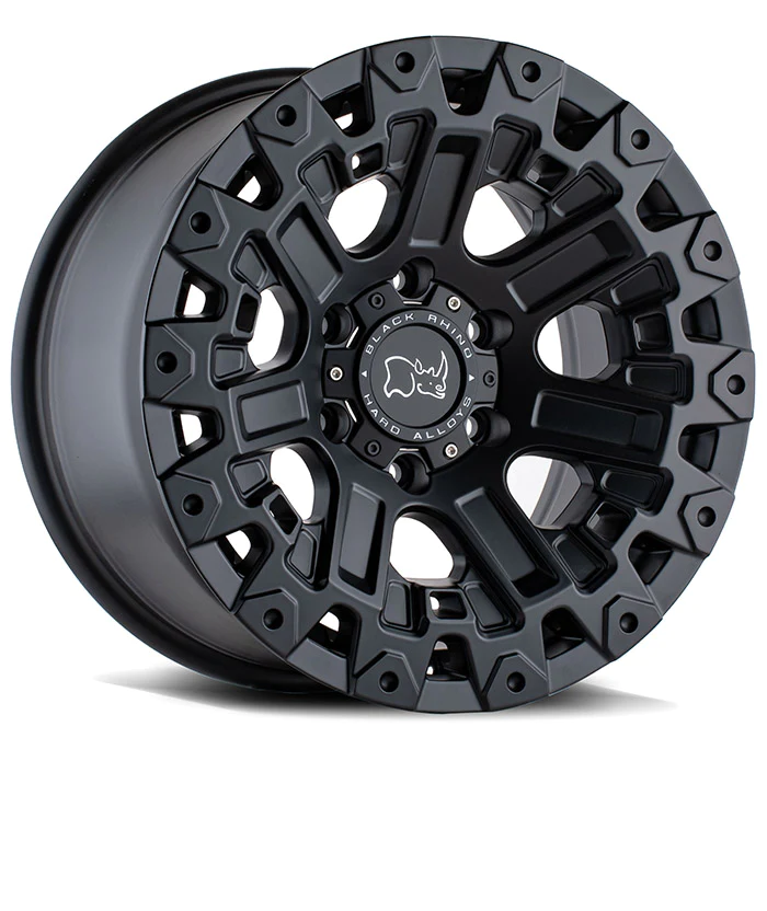 LLANTAS BLACK RHINO OZARK MATTE BLACK, 17X9.5 6X139.7/ OFFSET -18