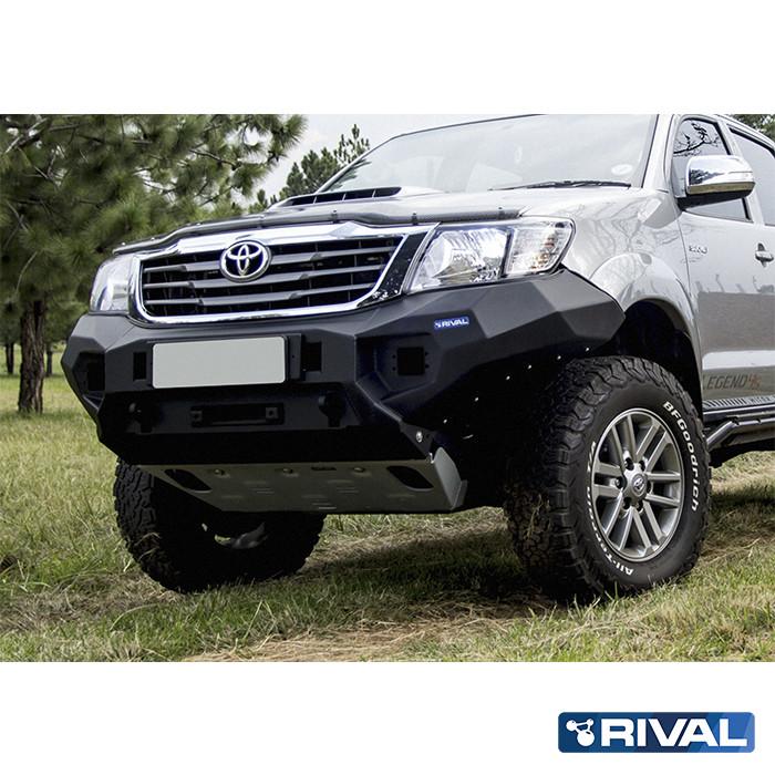 BUMPER RIVAL DELANTERO HILUX VIGO 2005-2015 -