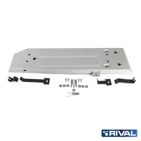 SKID PLATES MARCA RIVAL - PARA FORD RANGER 2012+ (ALUMINIO / ESTANQUE) -