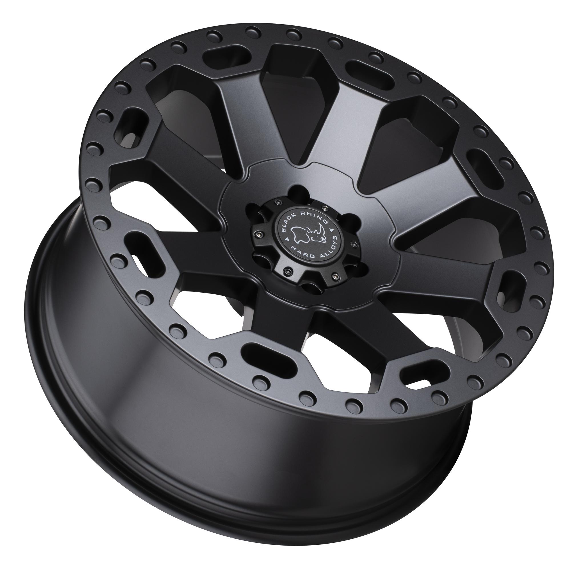 Miniatura BLACK RHINO WARLORD MATTE BLACK GUNMETAL 18X9.0 6X139.7 OFFSET 12