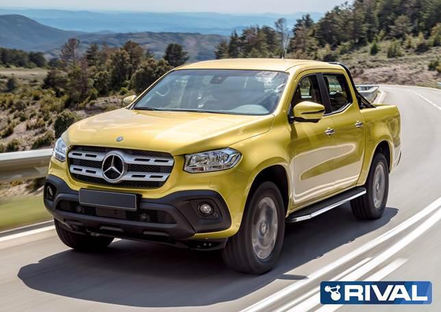 BRACKET PARA PISADERAS, MERCEDES BENZ X CLASS, RIVAL