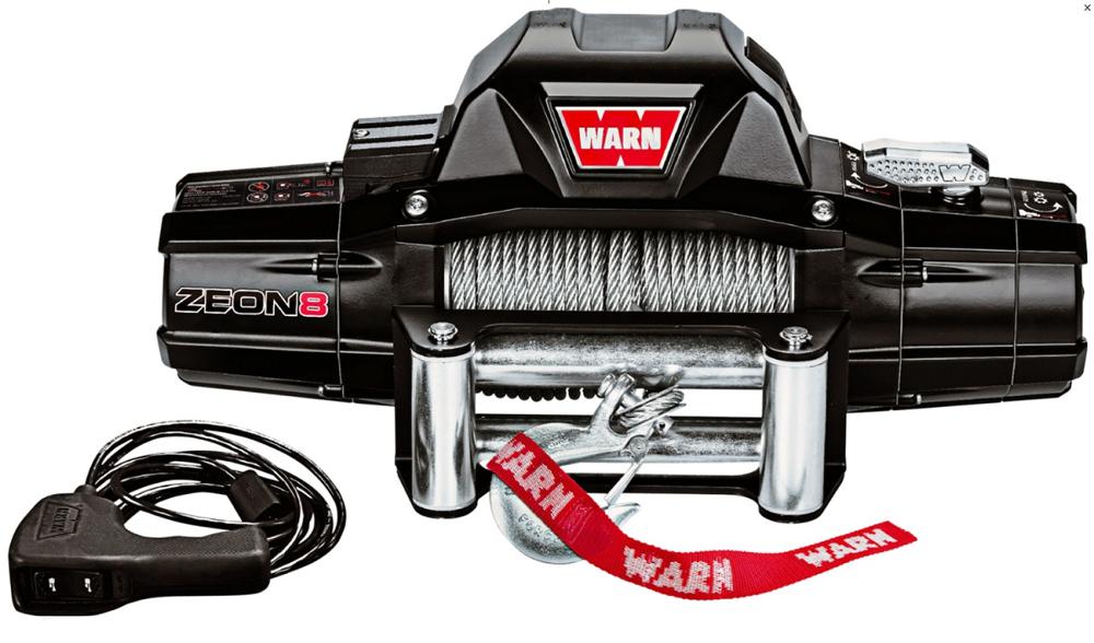 WINCH WARN ZEON 8 CE - CE PIOLA DE ACERO