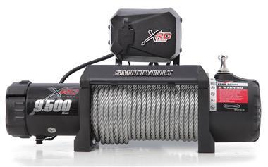 WINCH SMITTYBILT, modelo XRC, de 9,500Lbs - CON CABLE DE ACERO A PRUEBA DE AGUA Y POLVO