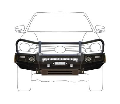 BULLBAR MARCA IRONMAN - PARA TOYOTA HILUX REVO 2016+ DX -