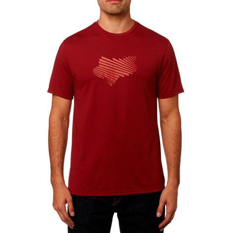 FOX POLERA MANGA CORTA CLASH ROJO